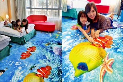 海洋主题四人房